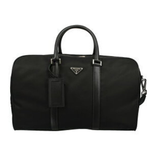 Prada Boston Bag Black V Nero Black - Picture 1 of 8